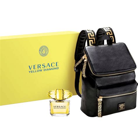 versace perfume backpack set|versace perfume women backpack.